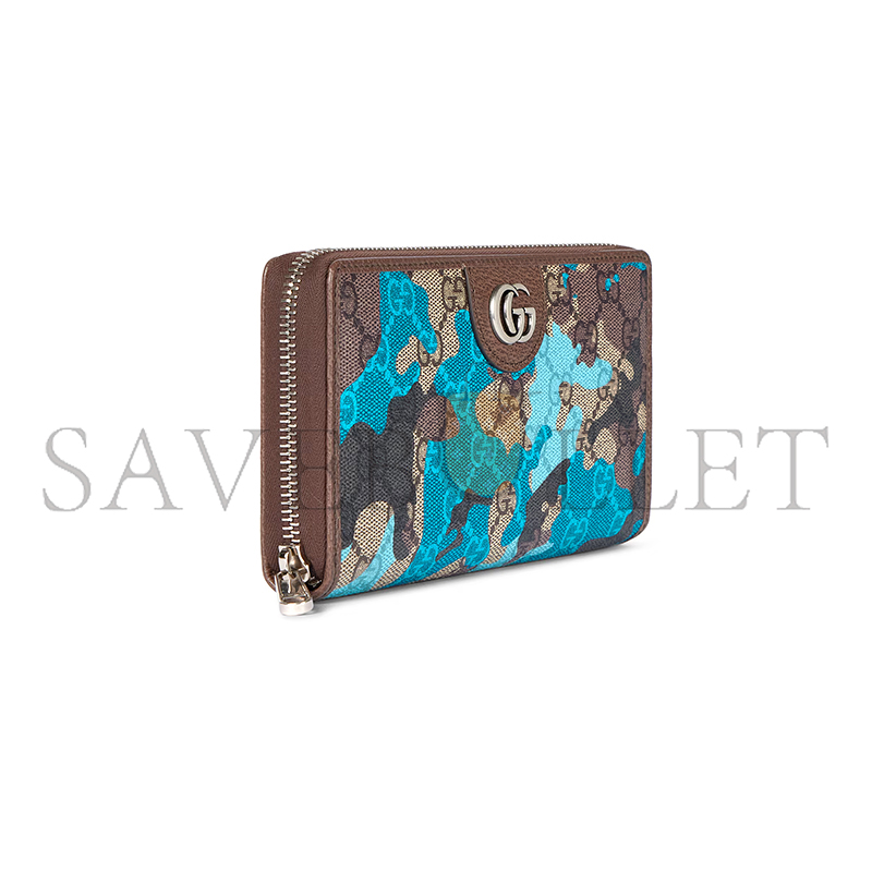 GUCCI OPHIDIA ZIP AROUND WALLET 834694 (19*10.5*2.5cm)